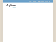Tablet Screenshot of mayflowermpls.org